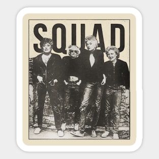 my squad Sticker